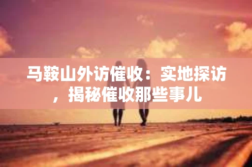 马鞍山外访催收：实地探访，揭秘催收那些事儿