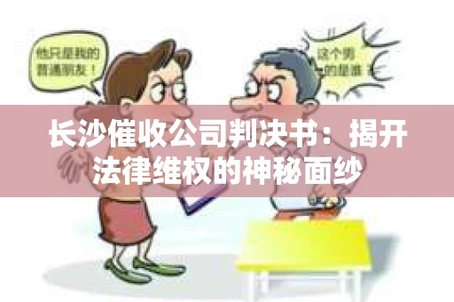 长沙催收公司判决书：揭开法律维权的神秘面纱