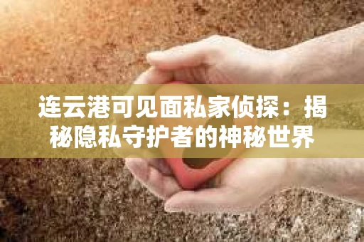 连云港可见面私家侦探：揭秘隐私守护者的神秘世界
