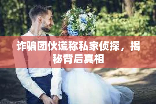 诈骗团伙谎称私家侦探，揭秘背后真相