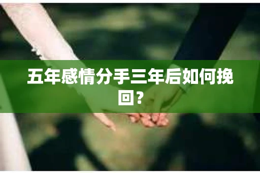 五年感情分手三年后如何挽回？