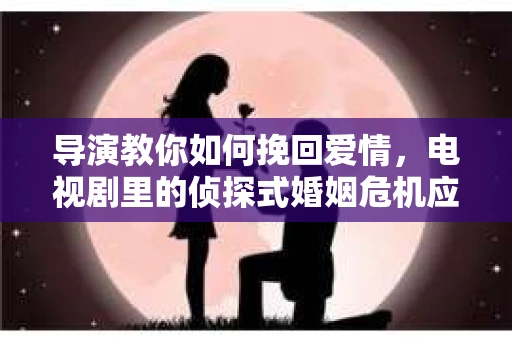 导演教你如何挽回爱情，电视剧里的侦探式婚姻危机应对法